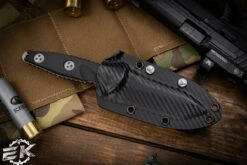 Microtech Socom Alpha Mini Fixed Blade Knife Black G10 3.75" Tanto Apocalyptic 114M-10AP -Best Knifes Shop 114M 10 AP 3 82907.1674194459