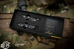 Microtech Ultratech Death Card Warhound/Hellhound Set 3.4" Bronze 119-13SET-DCS -Best Knifes Shop 119 13 SET DCS 5 52884.1677106866