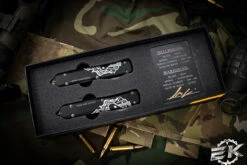 Microtech Ultratech Set Dead Mans Hand Hellhound/Warhound 3.4" Bronze 119-13SET-DMS -Best Knifes Shop 119 13 SET DMS 6 53878.1678291733