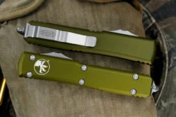 Microtech Ultratech OTF Automatic Knife OD Green 3.4" Satin Drop Point 121-4OD 6 Microtech Ultratech OTF Automatic Knife OD Green 3.4" Satin Drop Point 121-4OD -Best Knifes Shop 121 4 OD 3 46279.1666613244