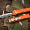Microtech Ultratech OTF Automatic Knife Orange 3.4" Dagger Stonewash 122-10OR 2 Microtech Ultratech OTF Automatic Knife Orange 3.4" Dagger Stonewash 122-10OR -Best Knifes Shop 122 10 OR 3 22562.1682491140