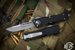 Microtech Combat Troodon Black OTF Automatic 3.8" Drop Point Apocalyptic 143-10AP