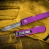 Microtech UTX-70 OTF Automatic Knife Violet 2.4" Drop Point Satin 148-4VI 2 Microtech UTX-70 OTF Automatic Knife Violet 2.4" Drop Point Satin 148-4VI -Best Knifes Shop 148 4 VI 79025.1663878308
