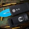Microtech Exocet Jedi Knight OTF Automatic Wallet/Knife Cali-Legal 1.9" Dagger 157-1JK -Best Knifes Shop 157 1 JK 18692.1683694326