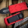 Microtech Exocet OTF Knife/Money Clip Cali Legal Red 1.9" Dagger Black 157-1RD 1 Microtech Exocet OTF Knife/Money Clip Cali Legal Red 1.9" Dagger Black 157-1RD -Best Knifes Shop 157 1 RD 76843.1663883829