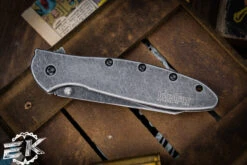 Kershaw Random Leek Reverse Tanto Assisted Opening Knife 3" Black SW -Best Knifes Shop 1660RBW 2 74881.1689717843