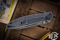Kershaw Random Leek Reverse Tanto Assisted Opening Knife 3" Black SW -Best Knifes Shop 1660RBW 5 98023.1689717718