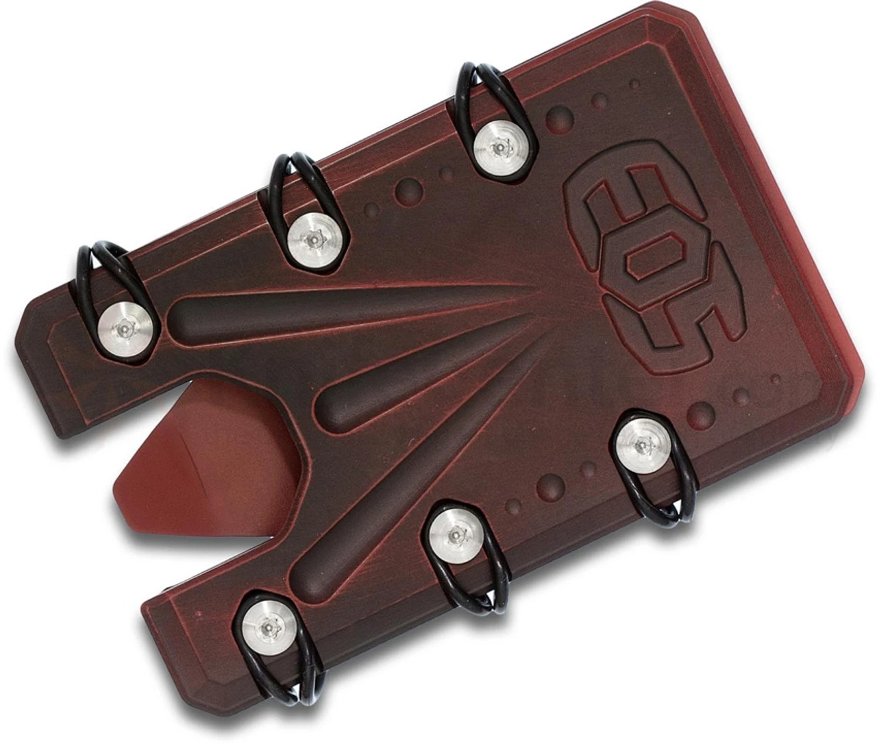 EOS Wallet 2.0 Titanium Red Battleworn Money Clip Holds 25 Cards 3 EOS Wallet 2.0 Titanium Red Battleworn Money Clip Holds 25 Cards