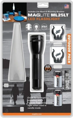 Mag-Lite ML25LT LED Flashlight Outdoor 6"