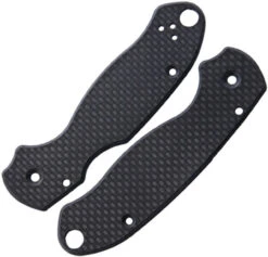 Spyderco Flytanium Para 3 Scales Carbon Fiber