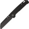 QSP Penguin Folding Knife Titanium Black Frag 3.1" Black Stonewash Sheepsfoot QS130-OFRG -Best Knifes Shop 18 98747 Product Primary Image 21715.1650649180