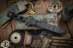 Benchmade SOCP Fixed Blade Knife Black G10 7" 3V Dagger Black 185BK -Best Knifes Shop 185BK 4 21109.1681313853