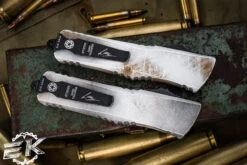 Microtech Combat Troodon Sand Trooper Hellhound/Warhound OTF Knife Set 3.8" Cerakote 219-1SETSADS -Best Knifes Shop 219 1 SET SADS 5 29935.1689113397