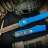 Microtech Ultratech Spartan OTF Automatic Knife Blue 3.4" Bronze Apocalyptic 223-13APBL 1 Microtech Ultratech Spartan OTF Automatic Knife Blue 3.4" Bronze Apocalyptic 223-13APBL -Best Knifes Shop 223 13 APBL 98097.1677539412