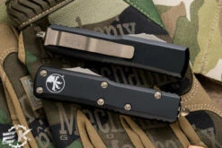 Microtech UTX-85 Spartan OTF Automatic Knife 3" Bronze 230-13 -Best Knifes Shop 230 13 3 02849.1676671447