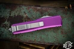 Microtech UTX-85 OTF Automatic Knife Violet 3.1" Dagger Stonewash 232-10VI 9 Microtech UTX-85 OTF Automatic Knife Violet 3.1" Dagger Stonewash 232-10VI -Best Knifes Shop 232 10 VI 2 42476.1685039694