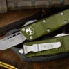 Microtech Troodon Mini OD Green OTF Automatic Knife 1.9" Tanto Apocalyptic Stonewash 240-10APOD -Best Knifes Shop 240 10 APOD 23868.1669764132
