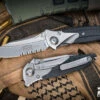 Microtech Socom Bravo Manual Knife Titanium/Carbon Fiber 4" Drop Point Bead Blast Serrated 260-8CFTI 1 Microtech Socom Bravo Manual Knife Titanium/Carbon Fiber 4" Drop Point Bead Blast Serrated 260-8CFTI -Best Knifes Shop 260 8 CFTI 2 97919.1689932478