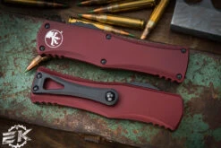 Microtech Hera OTF Automatic Knife Merlot Red 3" Dagger Black 702-1MR 7 Microtech Hera OTF Automatic Knife Merlot Red 3" Dagger Black 702-1MR -Best Knifes Shop 702 1 MR 2 19348.1681985194