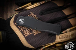 Microtech Hera OTF Automatic Knife Black 3" Dagger Black Serrated 702-2T 9 Microtech Hera OTF Automatic Knife Black 3" Dagger Black Serrated 702-2T -Best Knifes Shop 702 2 T 3 49004.1679519729