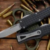 Microtech Hera Frag OTF Automatic Knife Black 3" Drop Point Stonewash 703-10FRS 2 Microtech Hera Frag OTF Automatic Knife Black 3" Drop Point Stonewash 703-10FRS -Best Knifes Shop 703 10 FRS 04842.1669066945