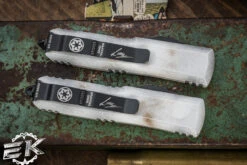 Microtech UTX-85 Sand Trooper Set Hellhound/Warhound OTF Automatic Knives 3.1" Bronze 719-1SETSADS -Best Knifes Shop 719 1 SET SAD 2 23335.1691520394