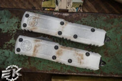 Microtech UTX-85 Sand Trooper Set Hellhound/Warhound OTF Automatic Knives 3.1" Bronze 719-1SETSADS -Best Knifes Shop 719 1 SET SAD 3 16055.1691520396