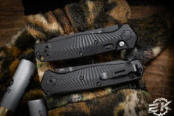Benchmade Mediator Automatic Knife Black 3.3" Black Reverse Tanto 8551BK -Best Knifes Shop 8551BK 5 80822.1675118029