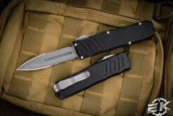 Guardian Tactical RECON-035 OTF Automatic 3.3" Dagger Stonewash Serrated 93532