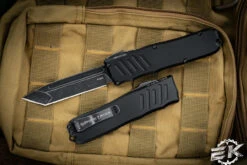 Guardian Tactical RECON-035 Black OTF 3.3" Tanto Dark Stonewash 93621
