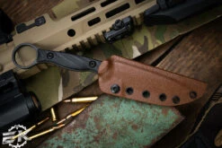 Toor Knives Anaconda Outlaw Fixed Blade Knife Ebony 3.75" Black Oxide -Best Knifes Shop Anaconda Outlaw 2 79123.1683270488