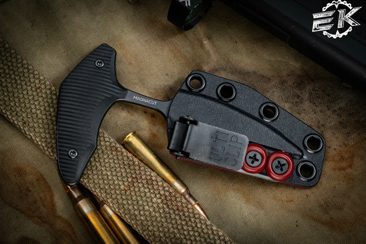 Bastinelli Knives Guilty Push Dagger Knife Black Richlite 2.5" MagnaCut DLC 6 Bastinelli Knives Guilty Push Dagger Knife Black Richlite 2.5" MagnaCut DLC - Image 4