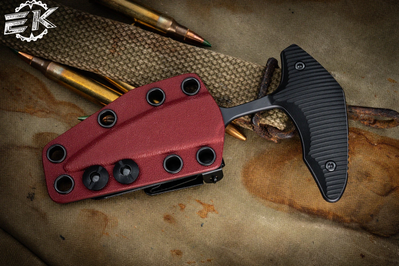 Bastinelli Knives Guilty Push Dagger Knife Black Richlite 2.5" MagnaCut DLC 5 Bastinelli Knives Guilty Push Dagger Knife Black Richlite 2.5" MagnaCut DLC - Image 3