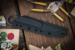 Bastinelli Knives Dopamine Fixed Blade Knife Black G10 1.5" Dark Stonewash -Best Knifes Shop BC 32 DSW 3 33967.1689745794