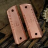Blackside Customs 1911 Government Grips Copper Vapor Blasted, Ambi Safety