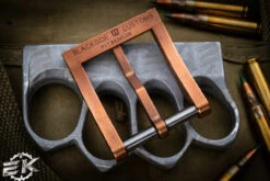 Blackside Customs Modular Belt Buckle Copper Carbon Fiber Inlay 8 Blackside Customs Modular Belt Buckle Copper Carbon Fiber Inlay -Best Knifes Shop BSC B CUCF 2 74518.1685184973