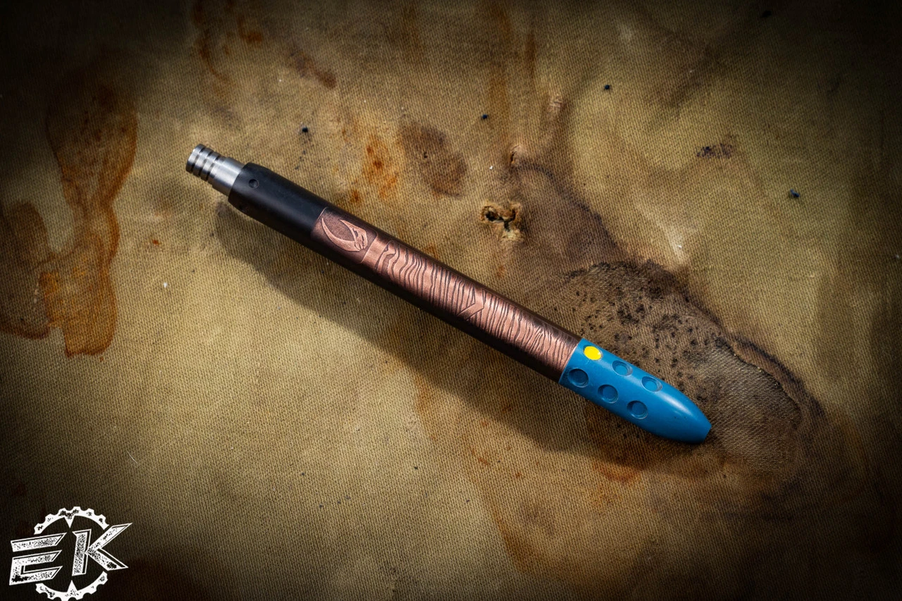 Blackside Customs Click Pen Copper Beskar/Mudhorn Finish 3 Blackside Customs Click Pen Copper Beskar/Mudhorn Finish