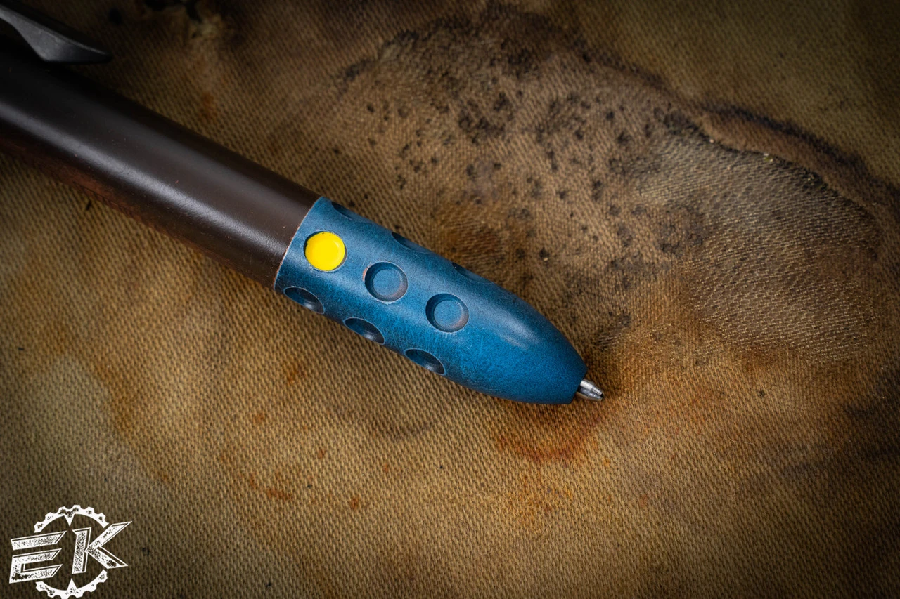 Blackside Customs Click Pen Copper Beskar/Mudhorn Finish 6 Blackside Customs Click Pen Copper Beskar/Mudhorn Finish - Image 4