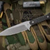 Blackside Customs Fedele X Fixed Blade Knife Carbon Fiber 4.5" Stonewash BSC-FX -Best Knifes Shop BSC CF SW 4 77167.1676931566