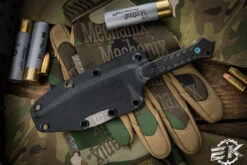 Blackside Customs Fedele X Fixed Blade Knife Carbon Fiber 4.5" DLC BSC-FX -Best Knifes Shop BSC FX CF DLC BLUE 5 50092.1676931880