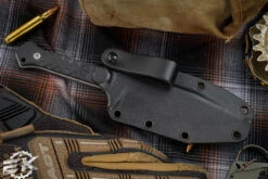 Blackside Customs Fedele X Fixed Blade Knife Black G10 4.5" N690C Bead Blast BSC-FX -Best Knifes Shop BSC FX BB G10 3 95906.1667412547