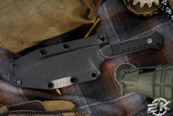 Blackside Customs Fedele X Fixed Blade Knife Black G10 4.5" N690C Stonewash BSC-FX -Best Knifes Shop BSC FX SW G10 3 90069.1667413044