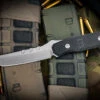 Blackside Customs Kimura Fixed Blade Knife Carbon Fiber 4" Tanto Stonewash BSC-K1 1 Blackside Customs Kimura Fixed Blade Knife Carbon Fiber 4" Tanto Stonewash BSC-K1 -Best Knifes Shop BSC K1 G10 GM 50053.1680644756