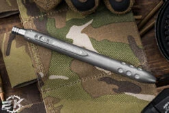 Blackside Customs Titanium Pen 5" Blasted Tumbled Finish