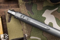 Blackside Customs Titanium Pen 5" Blasted Tumbled Finish -Best Knifes Shop BSC P TI BT 5 66179.1686695602