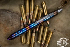 Blackside Customs Titanium Click Pen Flamed 1