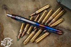 Blackside Customs Flamed Titanium Click Pen 2