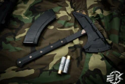 Blackside Customs Rykochet Tomahawk G10 Handle 15" Titanium Bronze Plate PVD Finish -Best Knifes Shop BSC T Bronze Plate 4 55938.1677550887