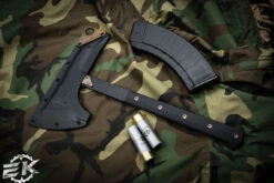 Blackside Customs Rykochet Tomahawk G10 Handle 15" Titanium Bronze Plate PVD Finish -Best Knifes Shop BSC T Bronze Plate 5 62691.1677550885