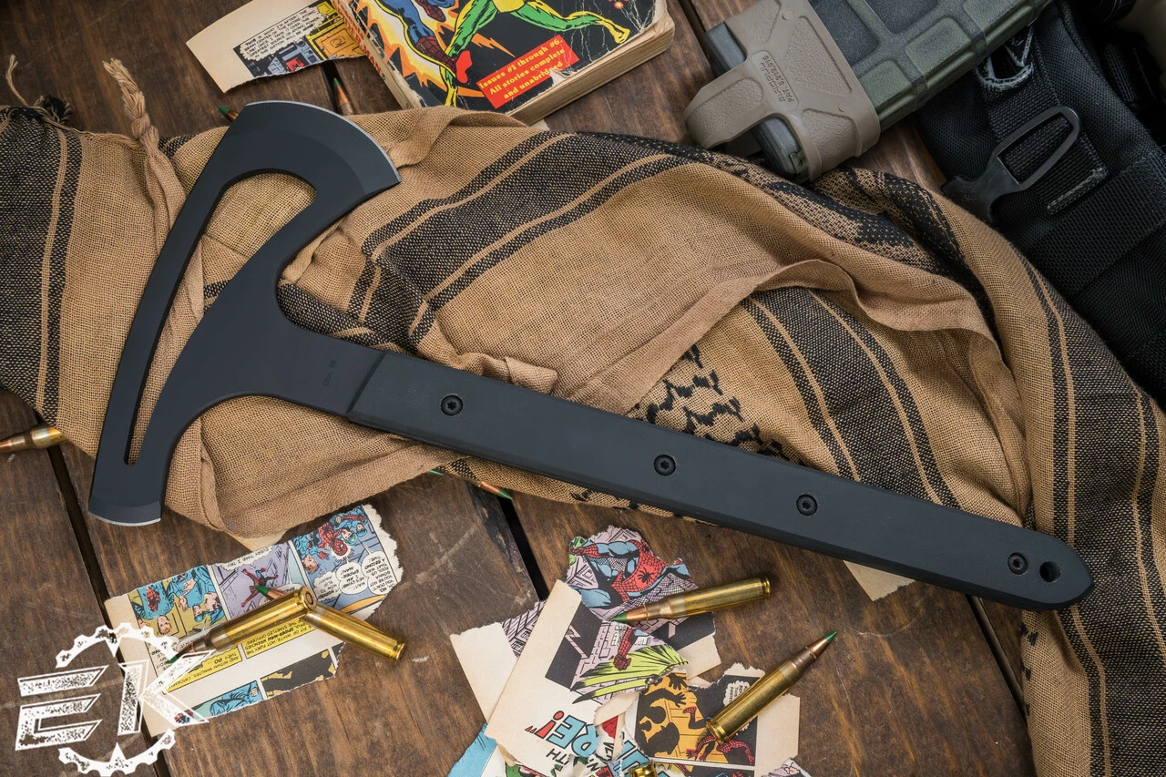 Toor Knives Brawker Throwing Axe Tomahawk Shadow Black G10 6.75" Black 4 Toor Knives Brawker Throwing Axe Tomahawk Shadow Black G10 6.75" Black - Image 2